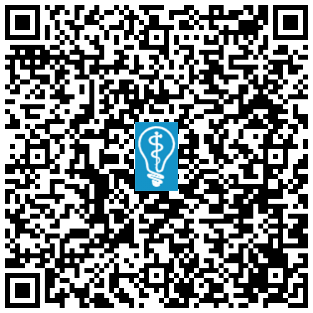 QR code image for Adjusting to New Dentures in Plainview, NY